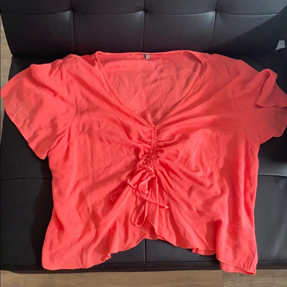 Pink blouse